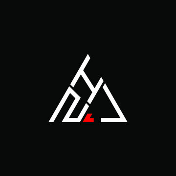 HNJ letter logo creative design. HNJ unique design
