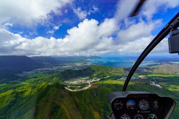Oahu Helicopter Tour, Aerial Views