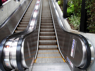 Tourist attraction stairs of the commune 13