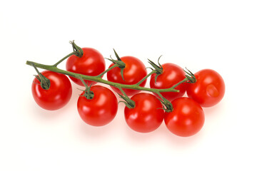 Ripe tomatoes on the branch