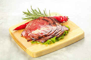 Dried pork neck meat snack