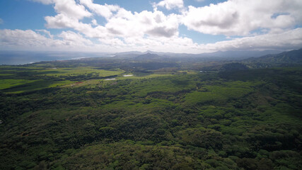 Fototapeta premium landscape with clouds