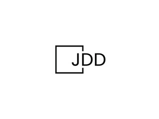 JDD letter initial logo design vector illustration