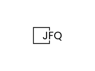 Obraz premium JFQ letter initial logo design vector illustration