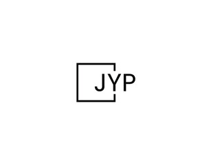 Obraz premium JYP letter initial logo design vector illustration