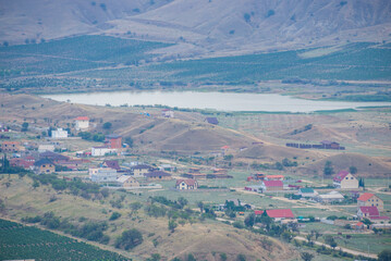 Fototapeta na wymiar View of the Sun Valley in Crimea