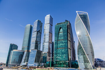 Moscow skyscrapers