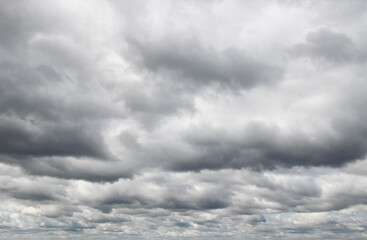 Obraz premium sky dark storm clouds background