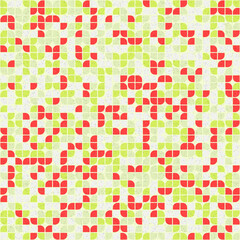 Abstract Geometric Pattern generative computational art illustration