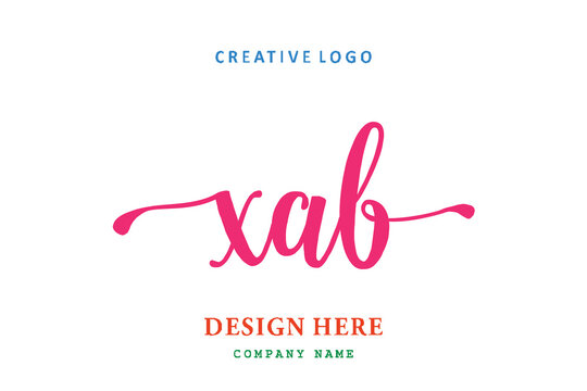 XAB lettering logo is simple, easy to understand and authoritative