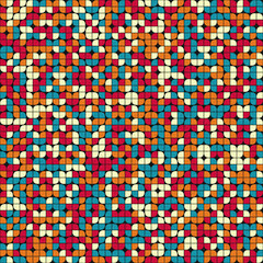Abstract Geometric Pattern generative computational art illustration