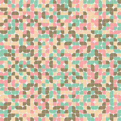 Abstract Geometric Pattern generative computational art illustration