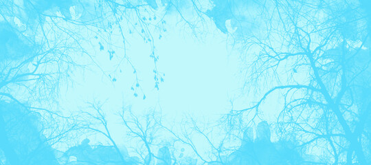 Niebieskie tło © Hanna