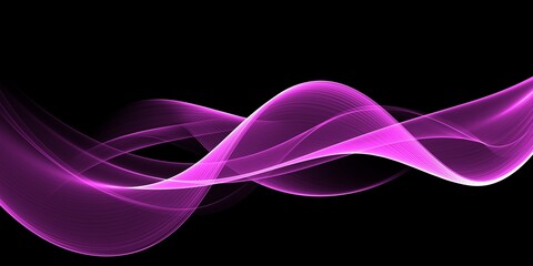 Decorative Design Abstract Pink Wave Background