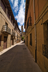 Fototapeta premium city of elciego, rioja alavesa, 