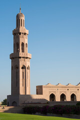 Fototapeta na wymiar Muscat,Oman,05,03,2019. Grand mosque 