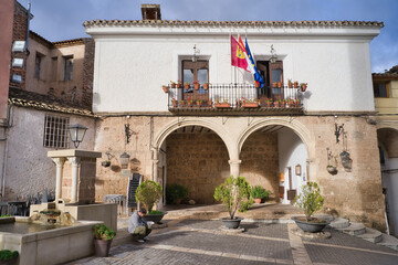 city of Letur, castilla la mancha, albacete, spain.
