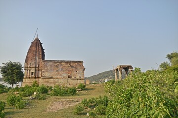 ancient temple in alwar rajasthan india 