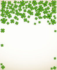 Saint Patrick's Day frame background