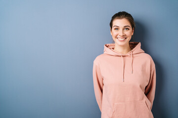 Happy healthy young woman with a vivacious smile