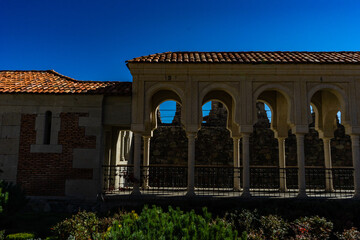 Obraz premium Architecture of medieval castle Rabati
