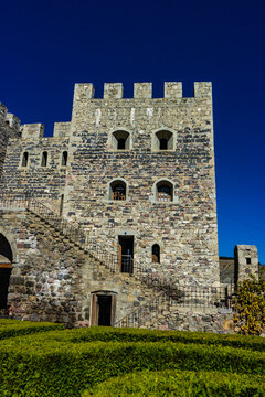 Architecture of medieval castle Rabati