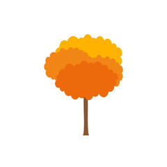 Green tree Fertile A variety of forms on the White Background,Set of various tree sets,Trees for decorating gardens and home designs.vector illustration and icon