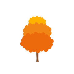 Green tree Fertile A variety of forms on the White Background,Set of various tree sets,Trees for decorating gardens and home designs.vector illustration and icon