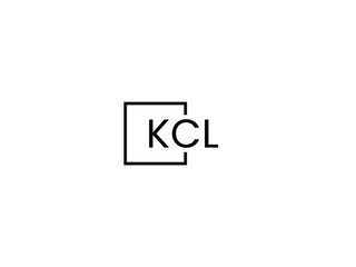 KCL letter initial logo design vector illustration