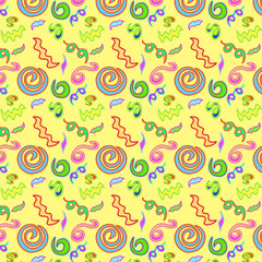 Vector abstract pattern for backgrounds, decorations, packages, gifts, candy and various areas