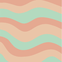 Pastel Color Abstract Background. Social Media Post. Vector Illustration.