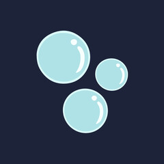 Bubble Symbol. Social Media Post. Vector Illustration.