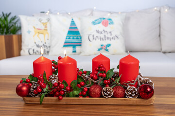 Christmas candles