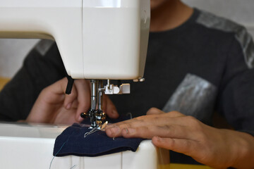 sewing machine and sewing