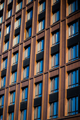 windows of a building