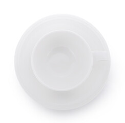 coffee cup on white background