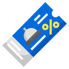 COUPON flat icon