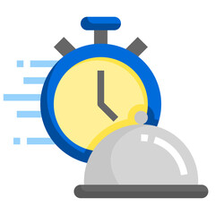 FAST DELIVERY flat icon