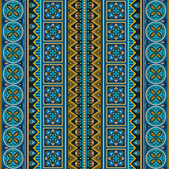 Vector abstract decorative ethnic ornamental illustration.
