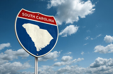 South Carolina - US State in the coastal Southeastern region of the United States