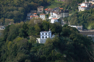 Fototapeta na wymiar Monte Igueldo in San Sebastián
