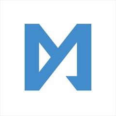 INISIAL DM LOGO VECTOR TEMPLATE