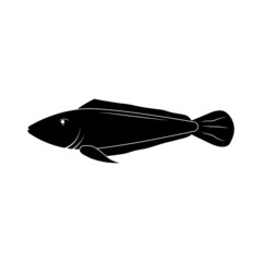 fish  icon design template vector isolated illustration