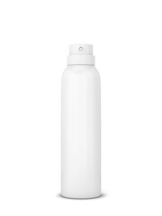 Blank deodorant spray for hygiene mockup