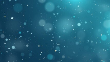 blue shimmering particles luxury backdrop animation