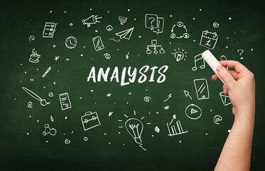 Hand drawing education concept concept