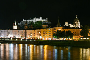 Fototapeta na wymiar Salzburg Panorama