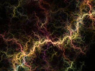 Naklejka premium Abstract computer generated background.