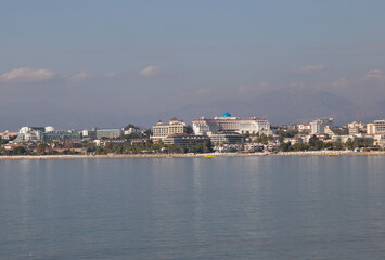 The bay of the Side coast