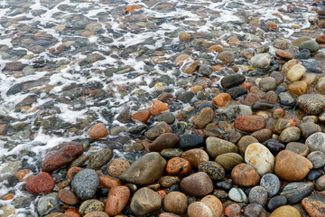 stones on the beach